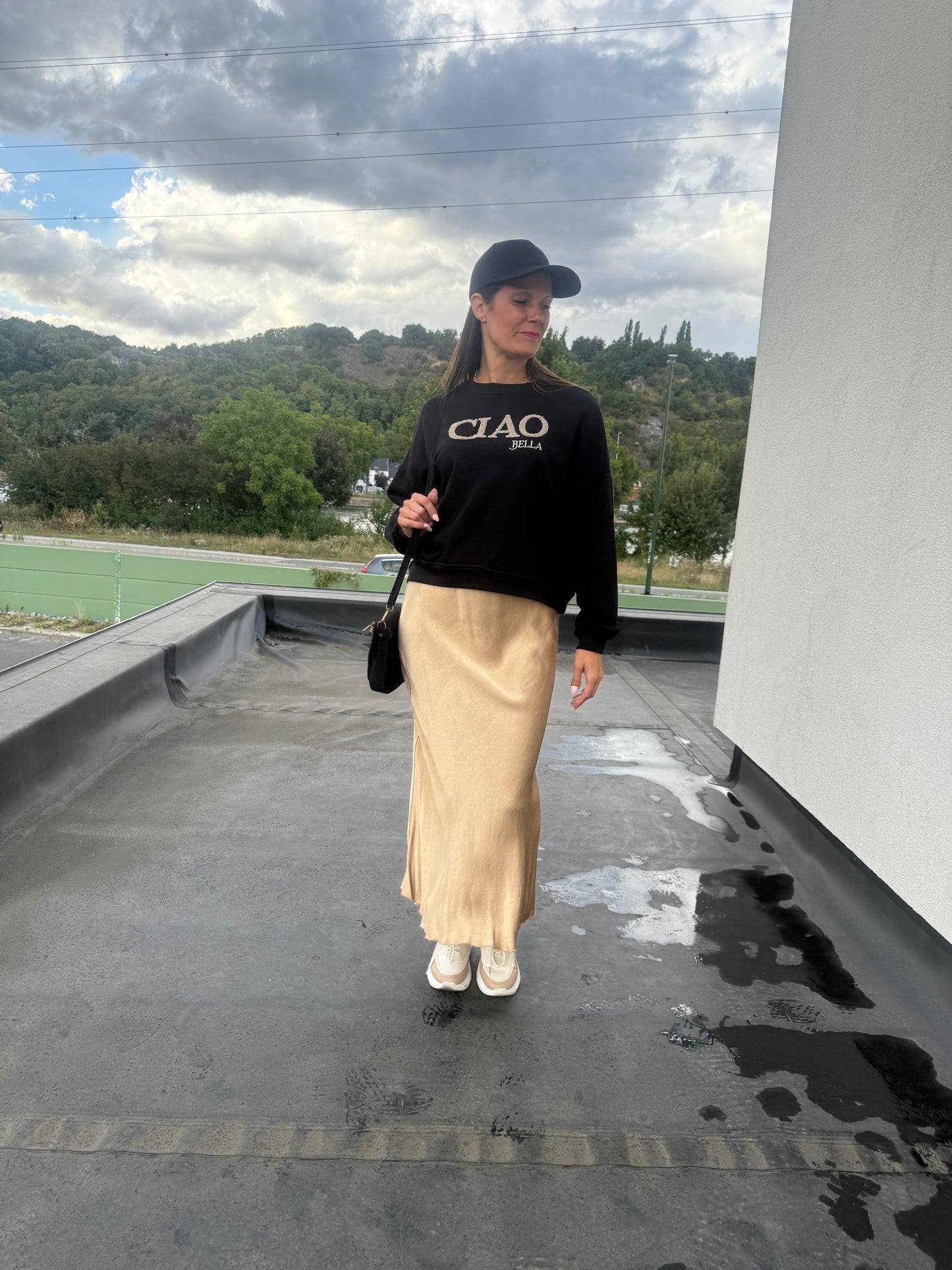 Sweat Ciao Bella noir