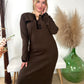 Robe Alina choco