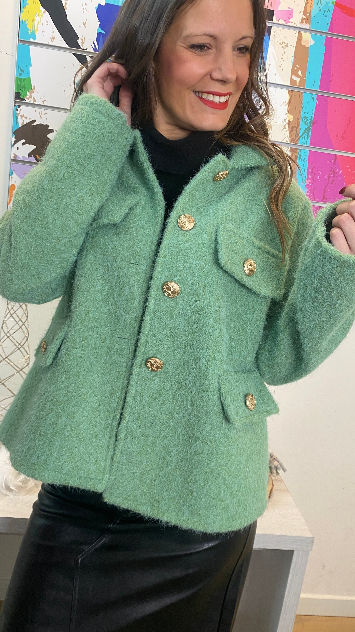 Veste  MONICA verte