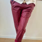 Pantalon Gabriel bordeaux