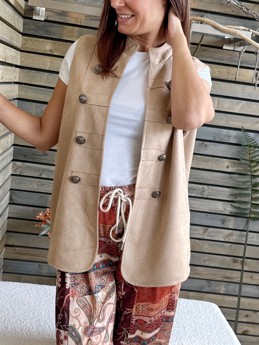 Gilet Electra beige