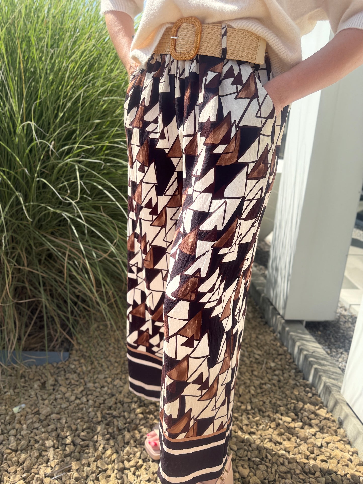 Pantalon Anouk chocolat