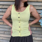 Top Leslie jaune