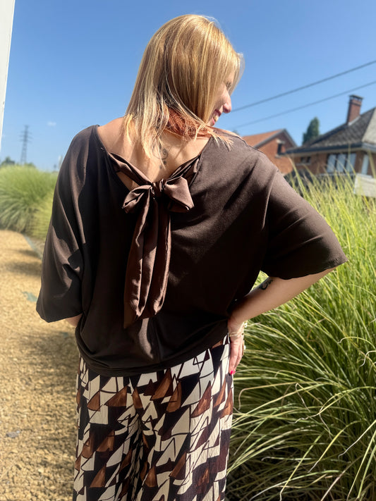 Blouse Ellya chocolat