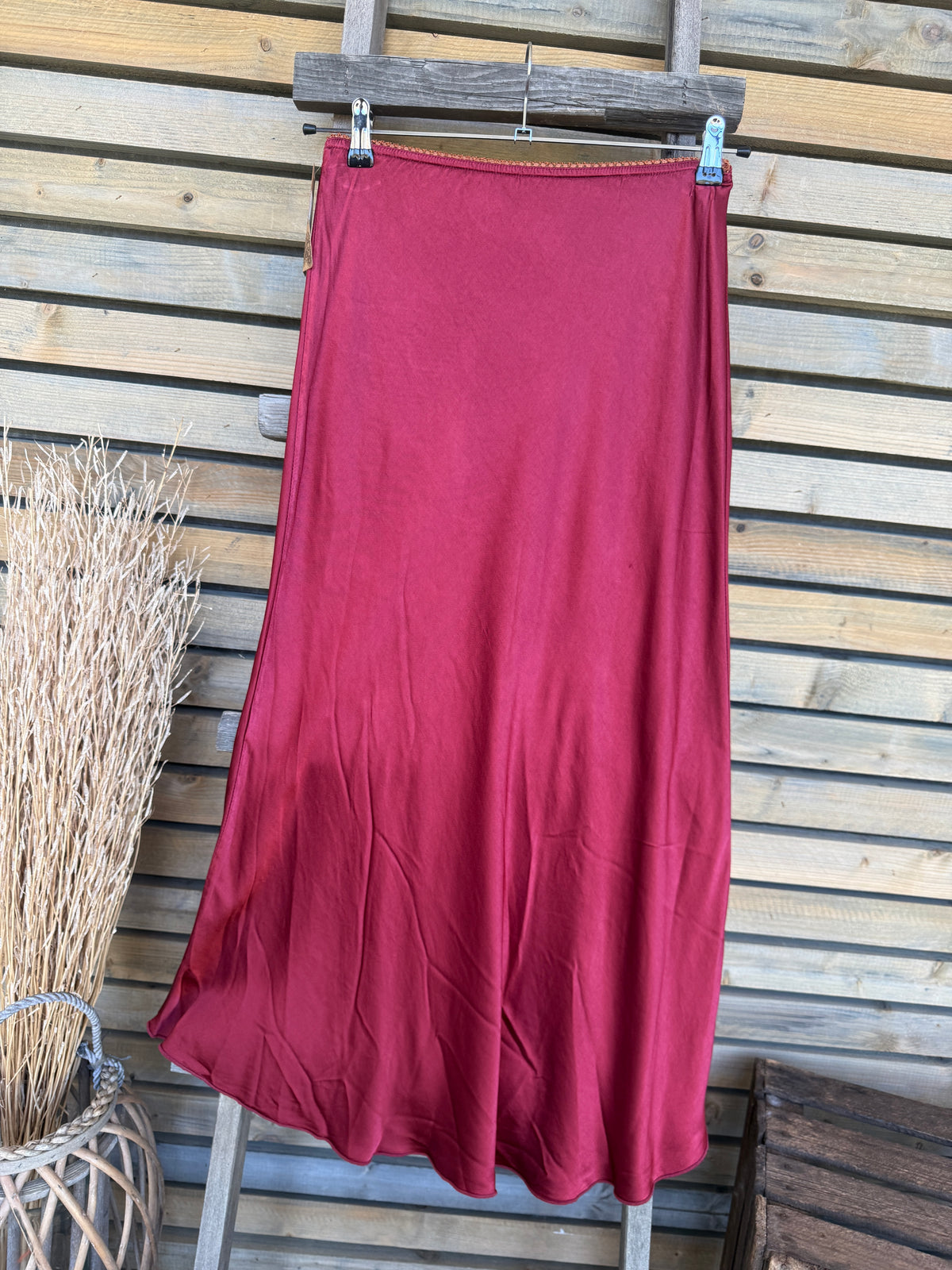 Jupe Abigaël Bordeaux