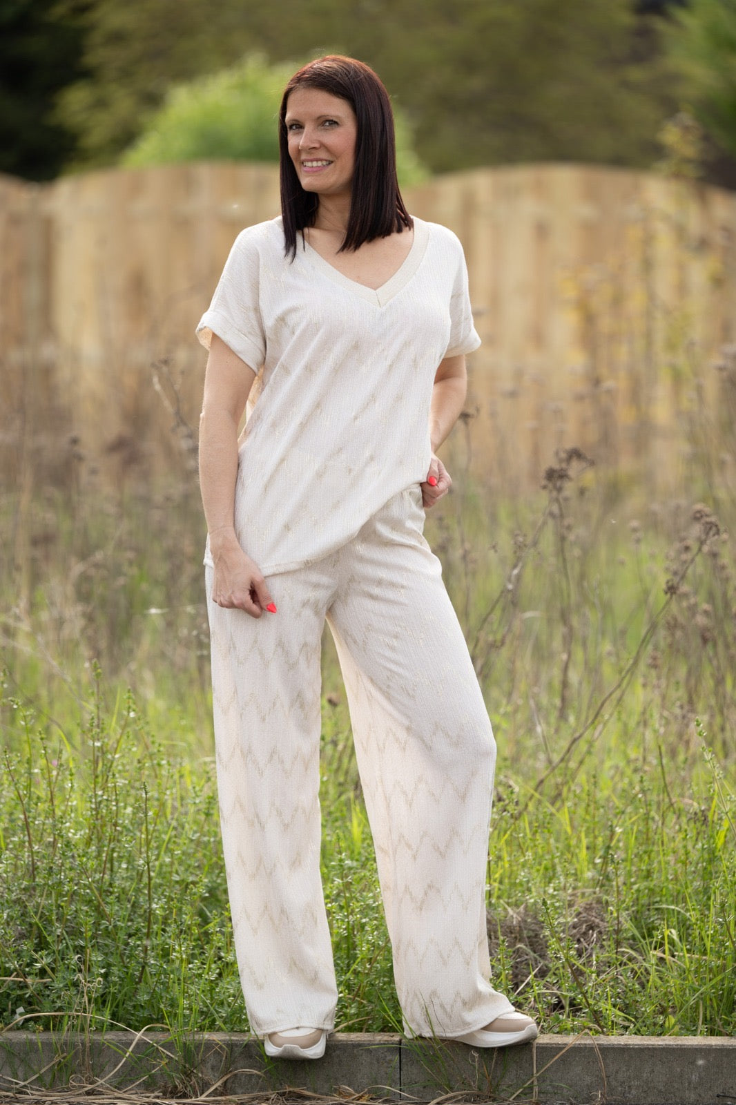 Pantalon Ziggy beige