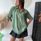 Blouse Célia kaki