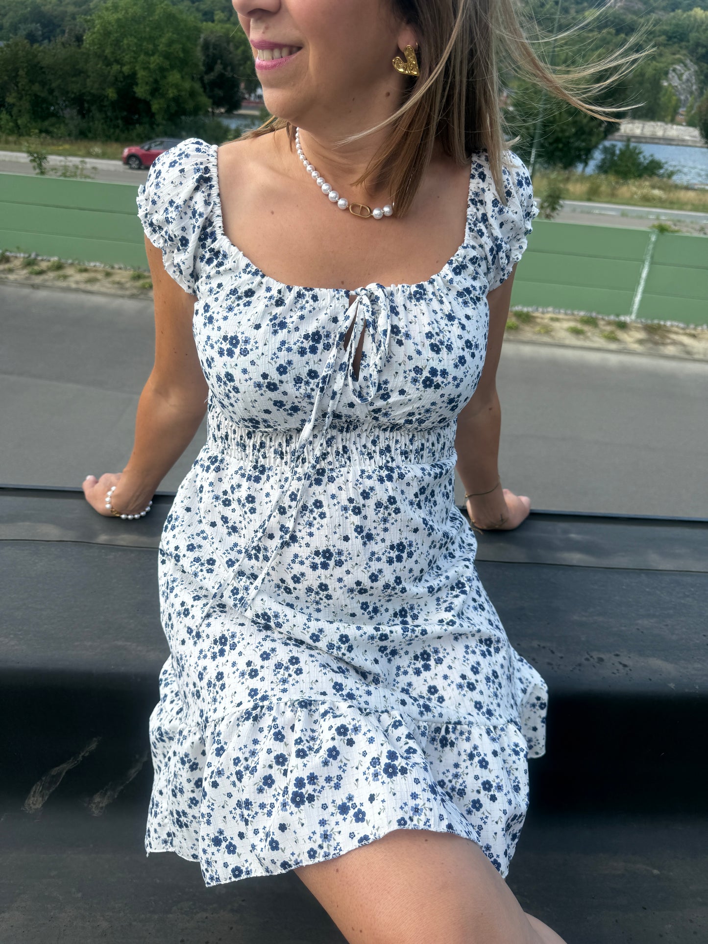 Robe Juliana bleue