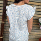 Blouse Lisette bleu clair