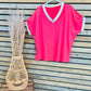 T-shirt Amelia Fuschia