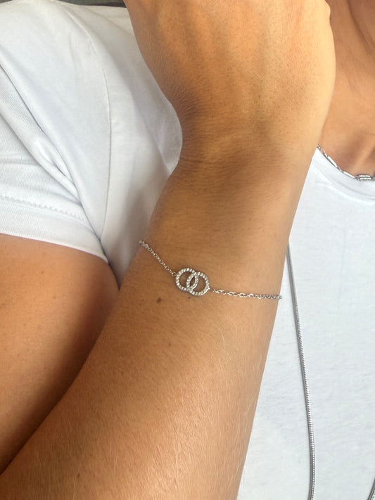 Bracelet Teddy argenté