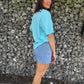 T-shirt Amore turquoise
