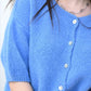 Gilet Cosy bleu azur