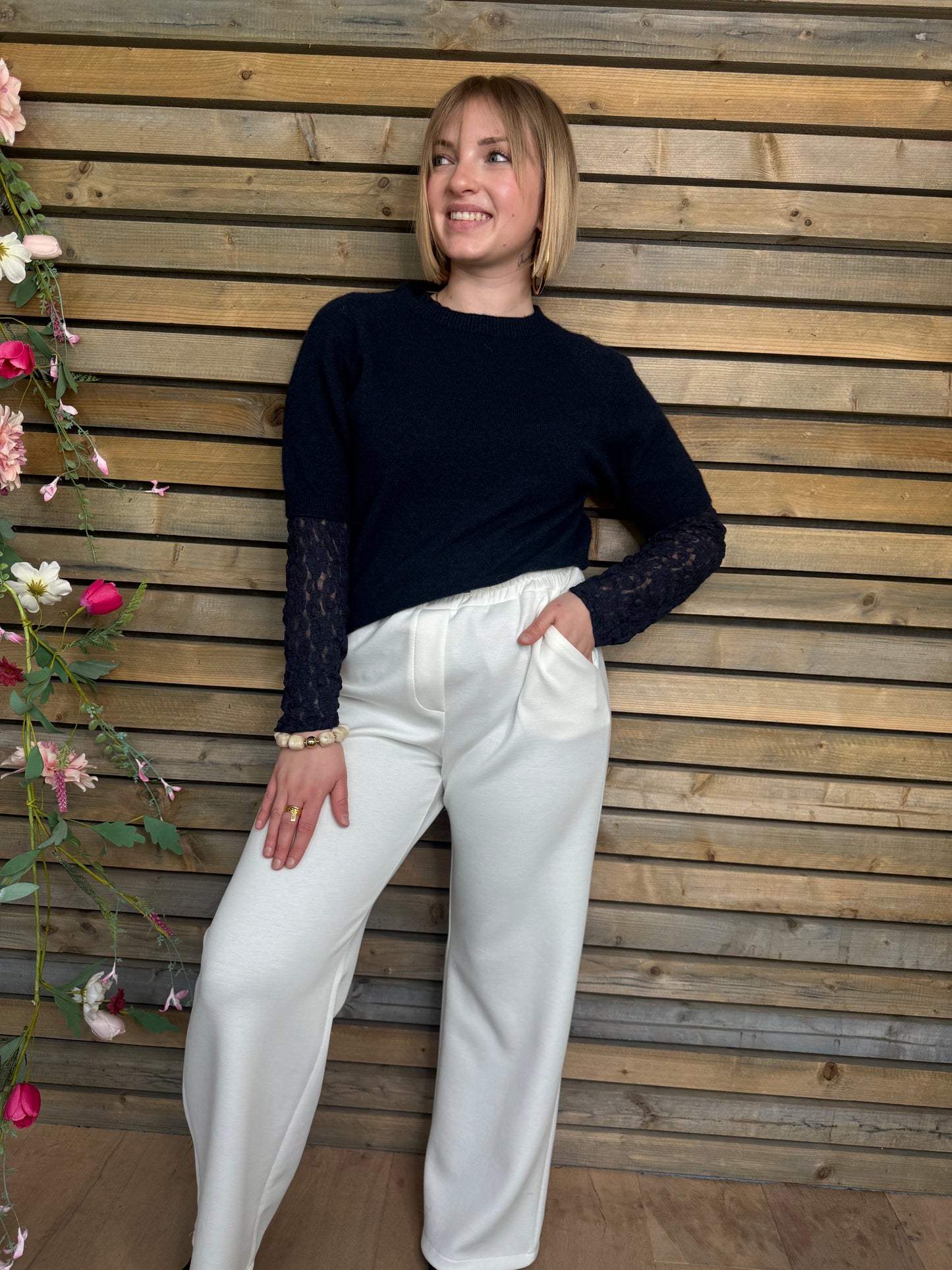 Pull Izé bleu marine