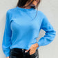 Pull Mira bleu azur