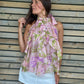 Blouse Eglantine rose