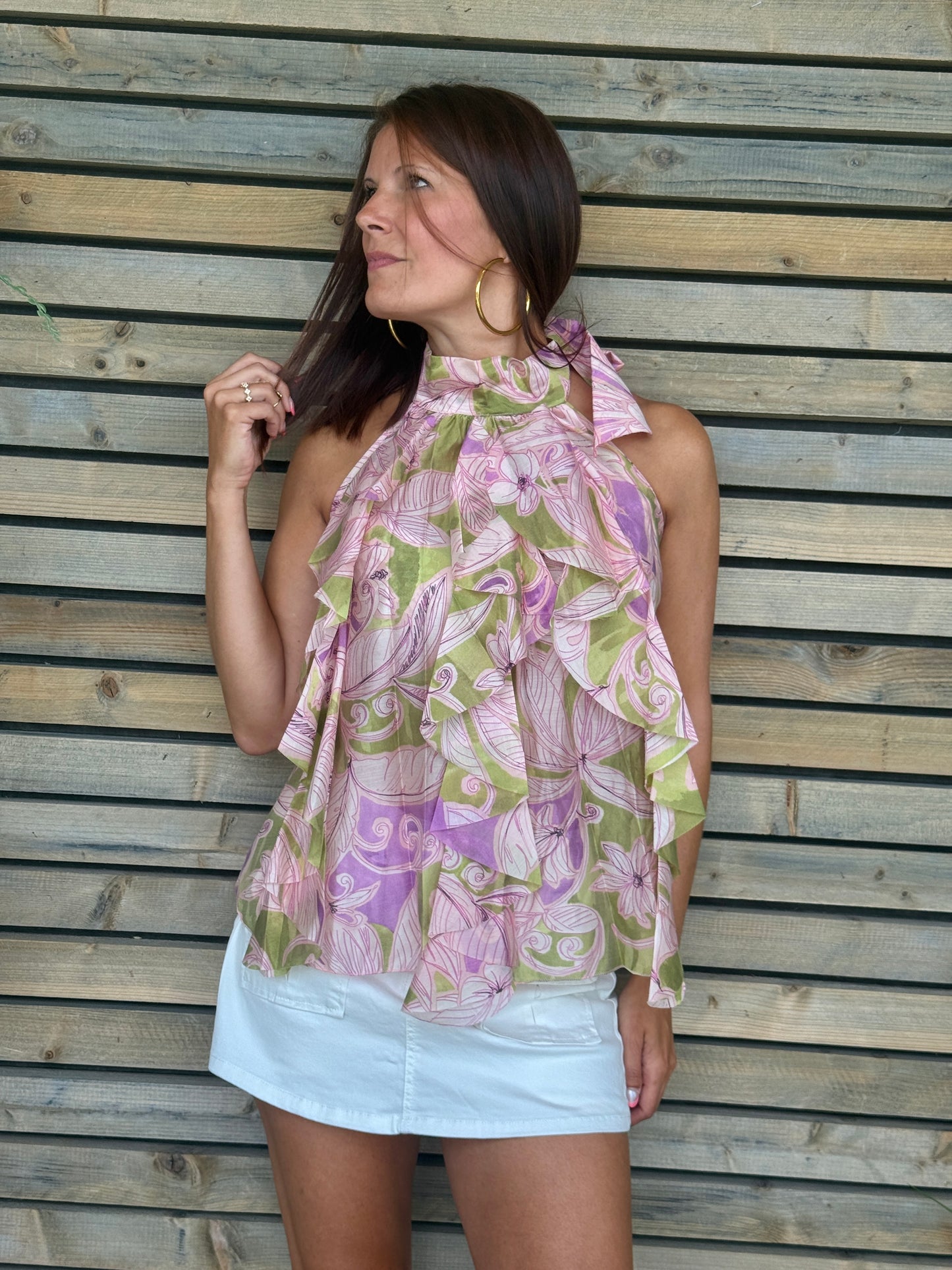 Blouse Eglantine rose