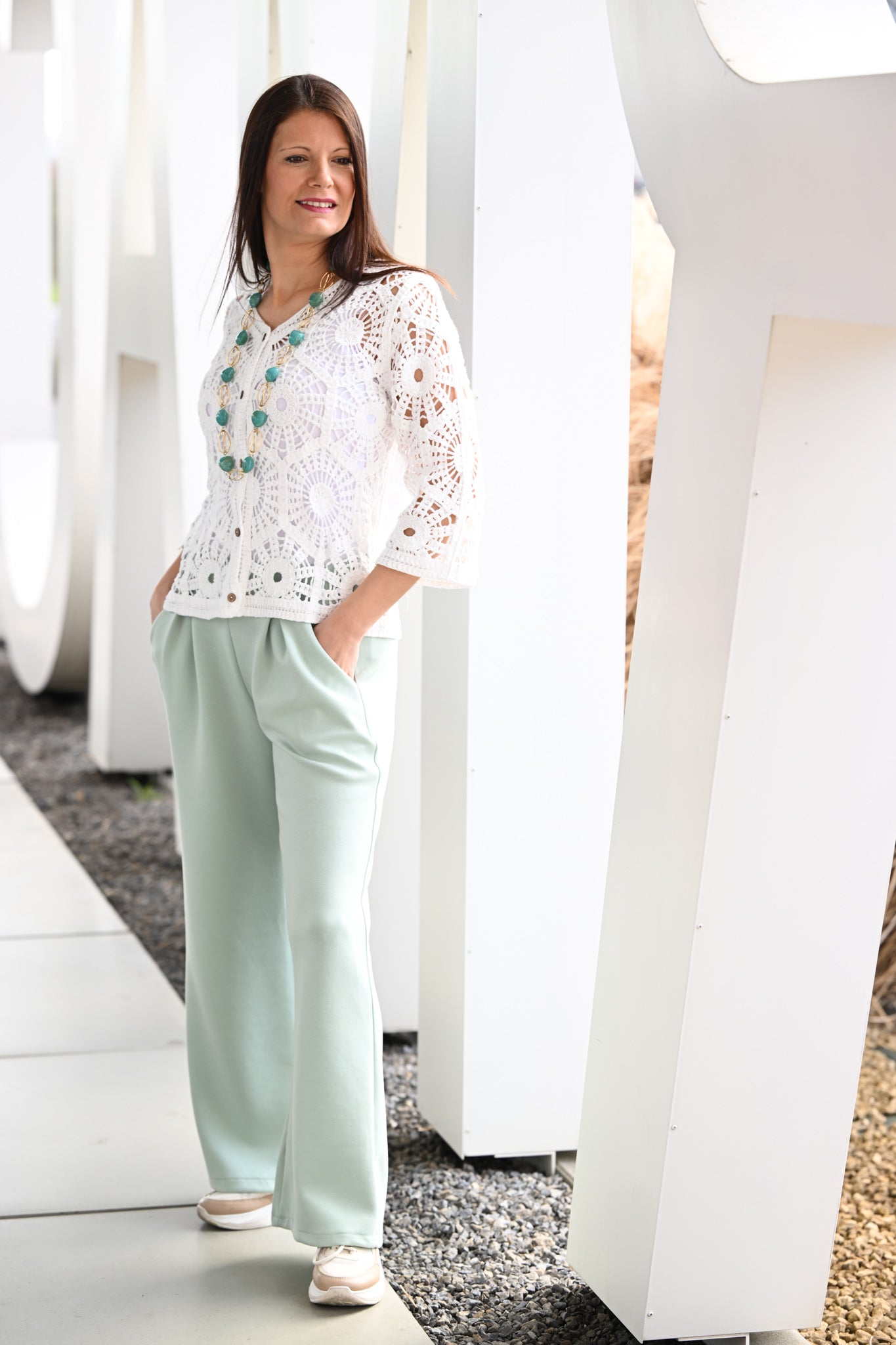 Pantalon Valou mint
