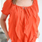Blouse Odalys orange
