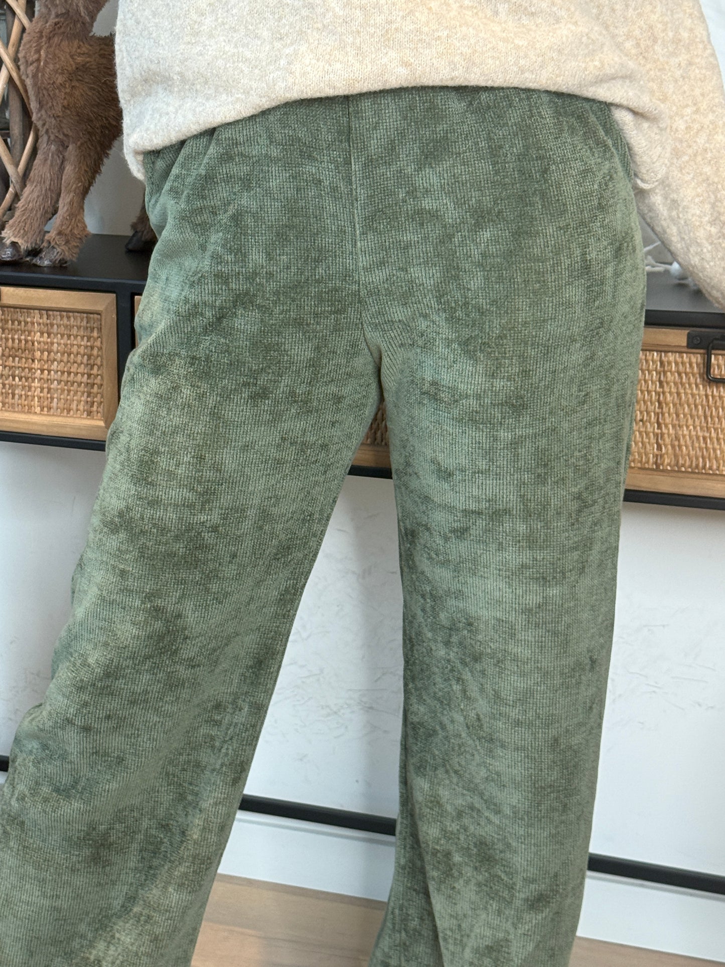 Pantalon Valérie kaki