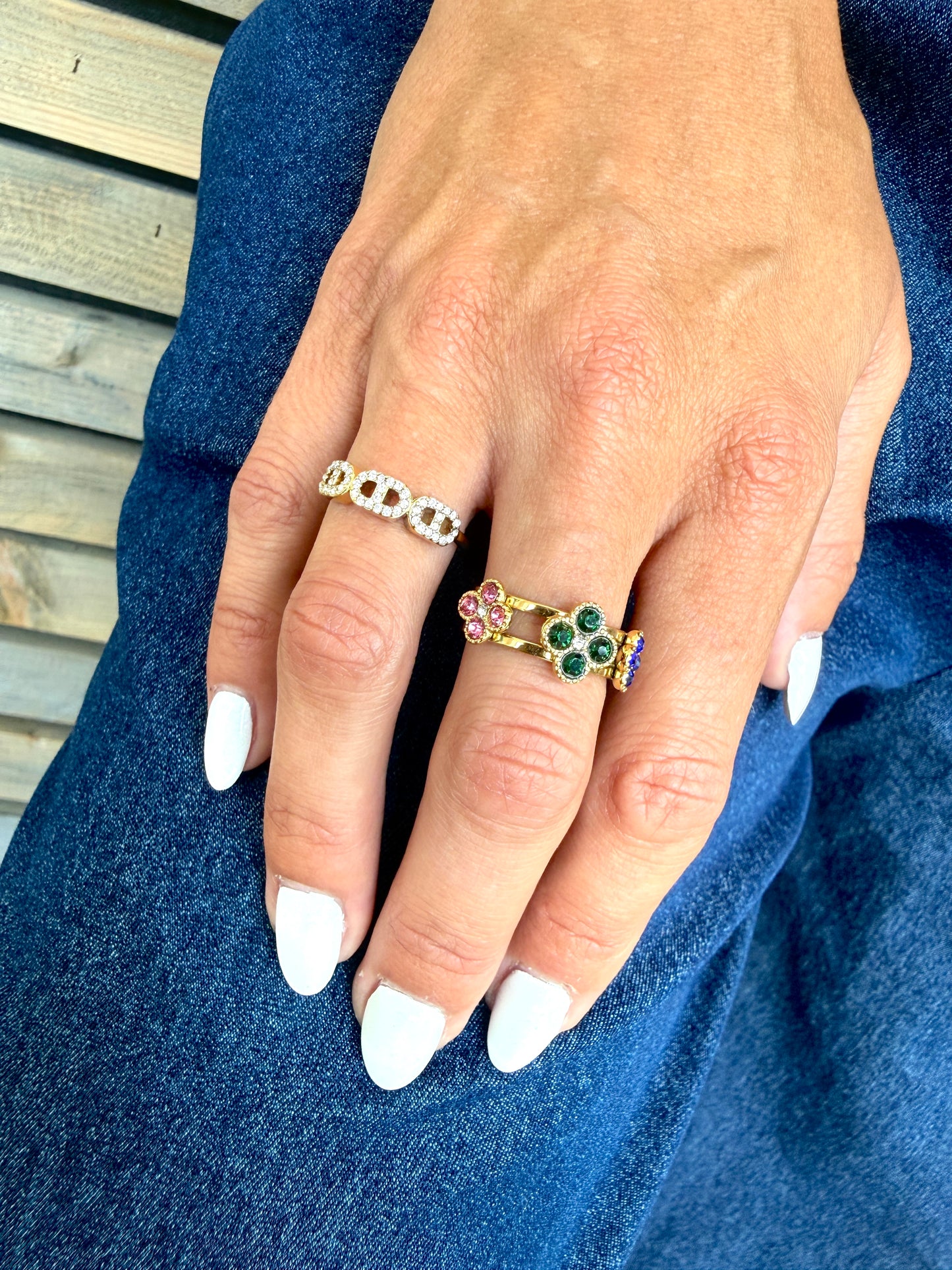Bague Dolce bleue