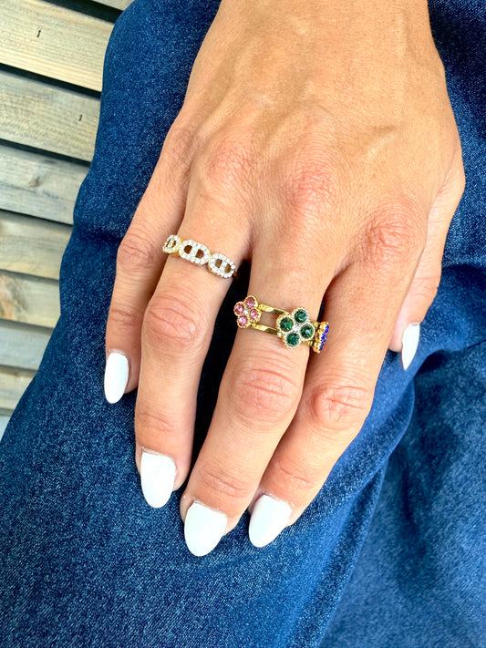 Bague Pia doré