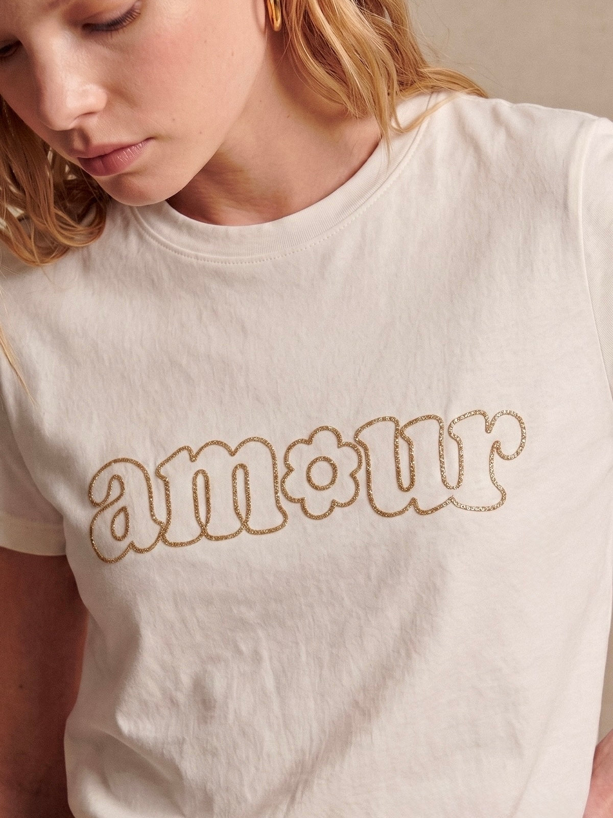 T-shirt Alma blanc