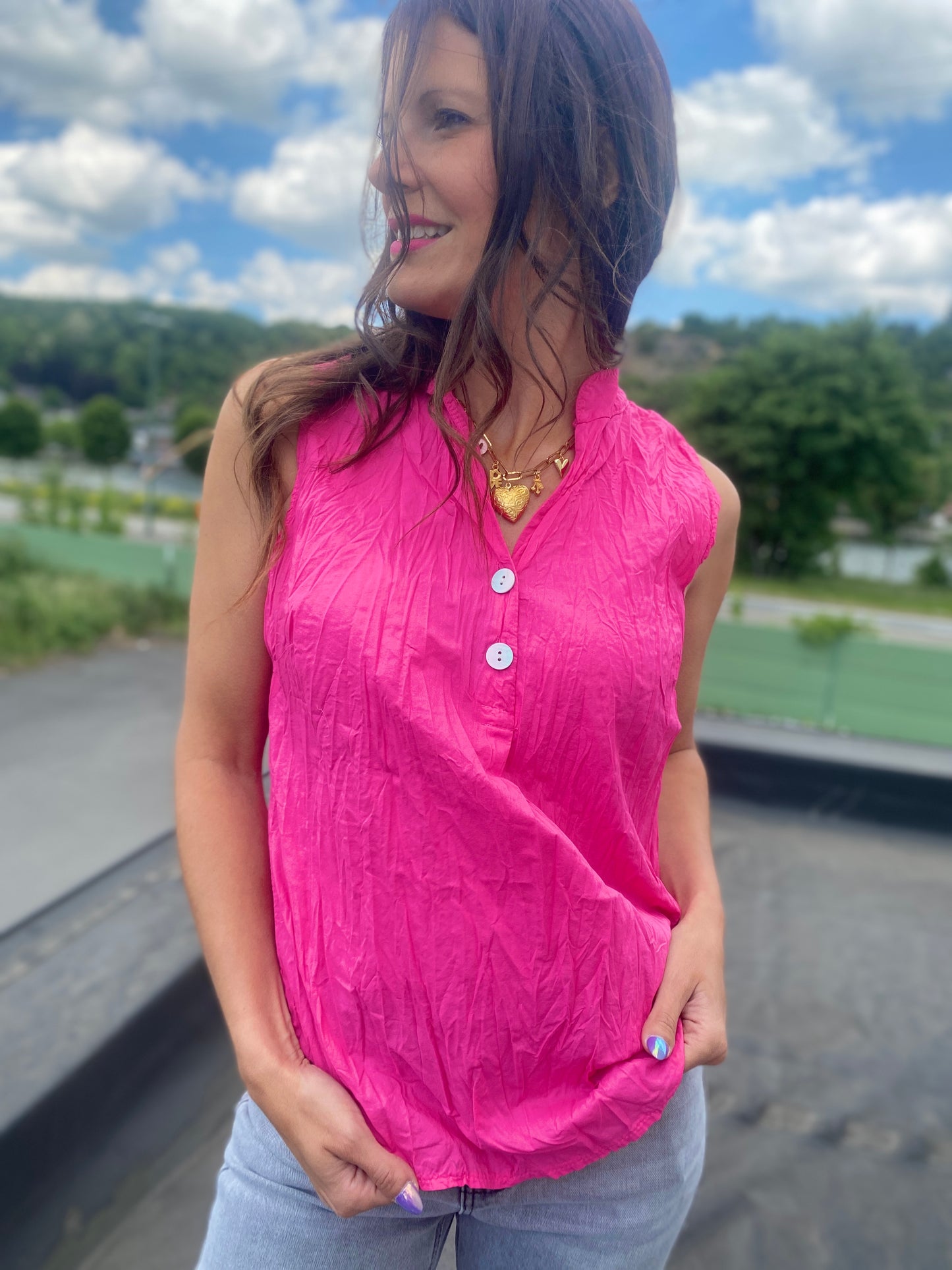 Blouse Savannah fuchsia