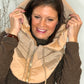 Cagoule doudoune Diana camel