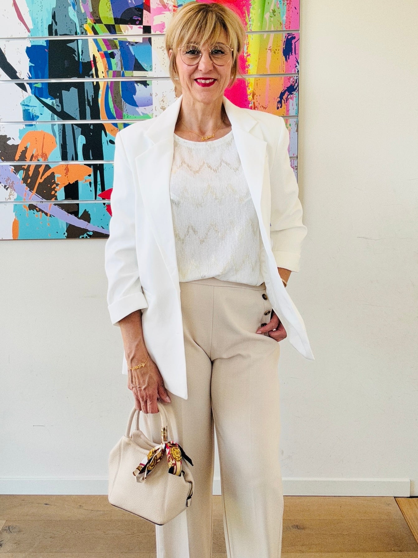 Pantalon Maud beige