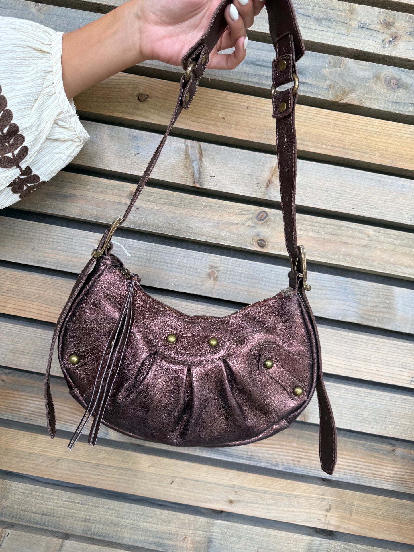 Sac Mahaut marron glacé