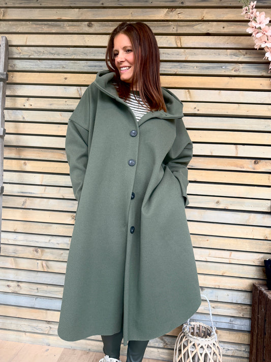 Veste Azélise kaki