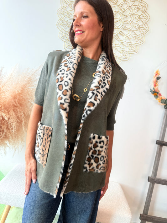 Gilet Selva kaki