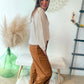 Pantalon Yolène cognac