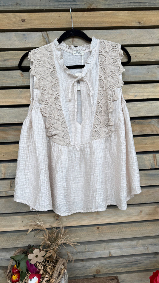 Blouse Lazare beige