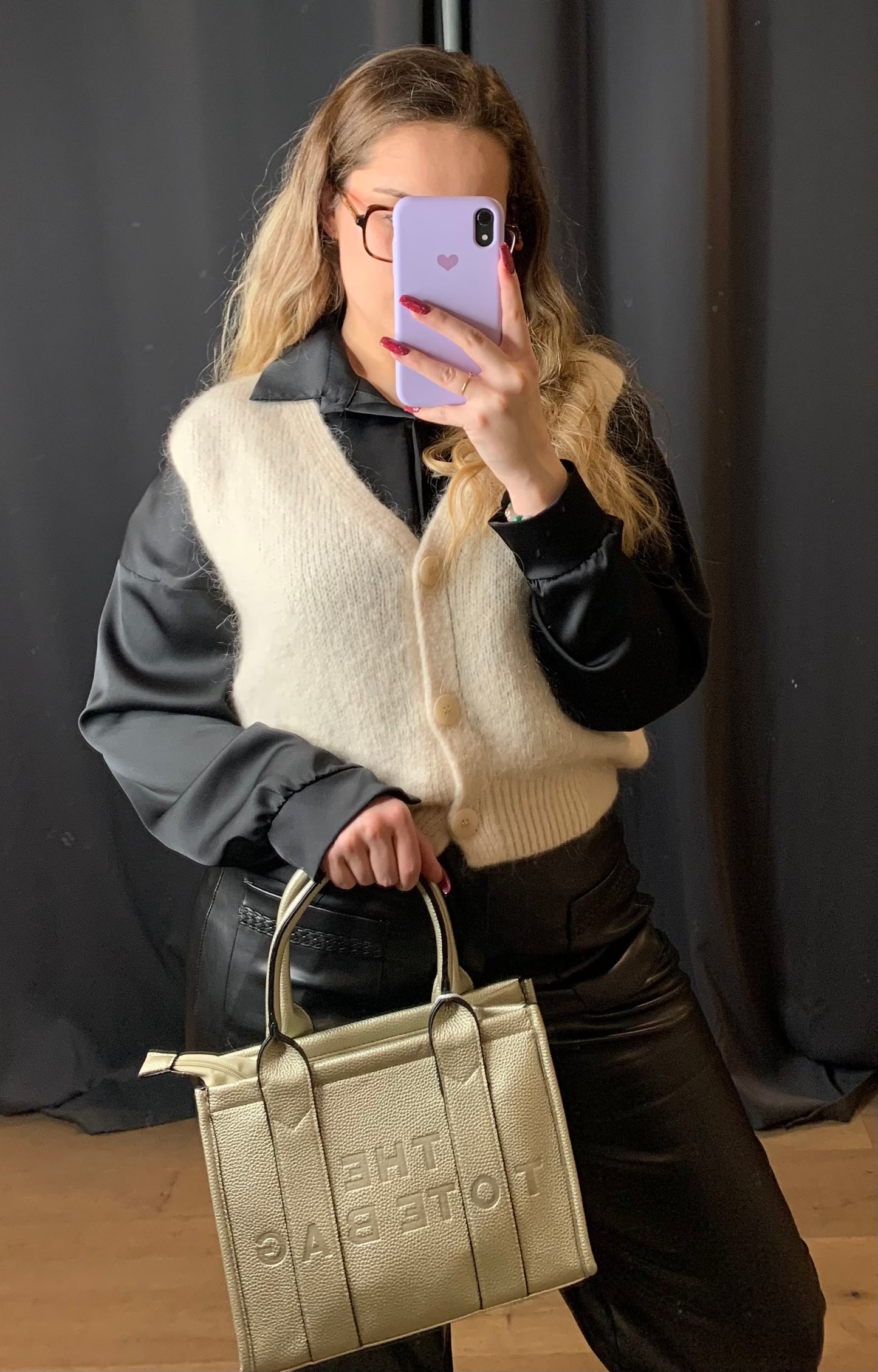 Gilet Maéva beige