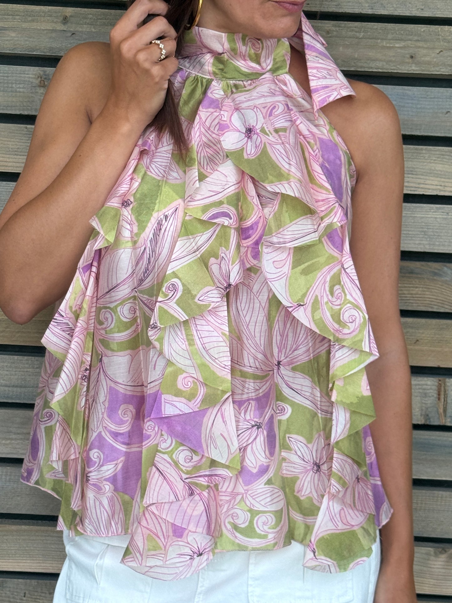 Blouse Eglantine rose