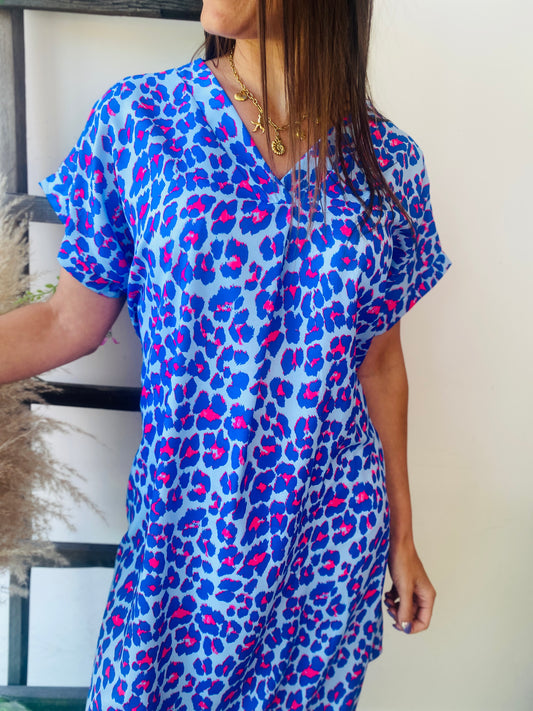 Robe Albane bleu