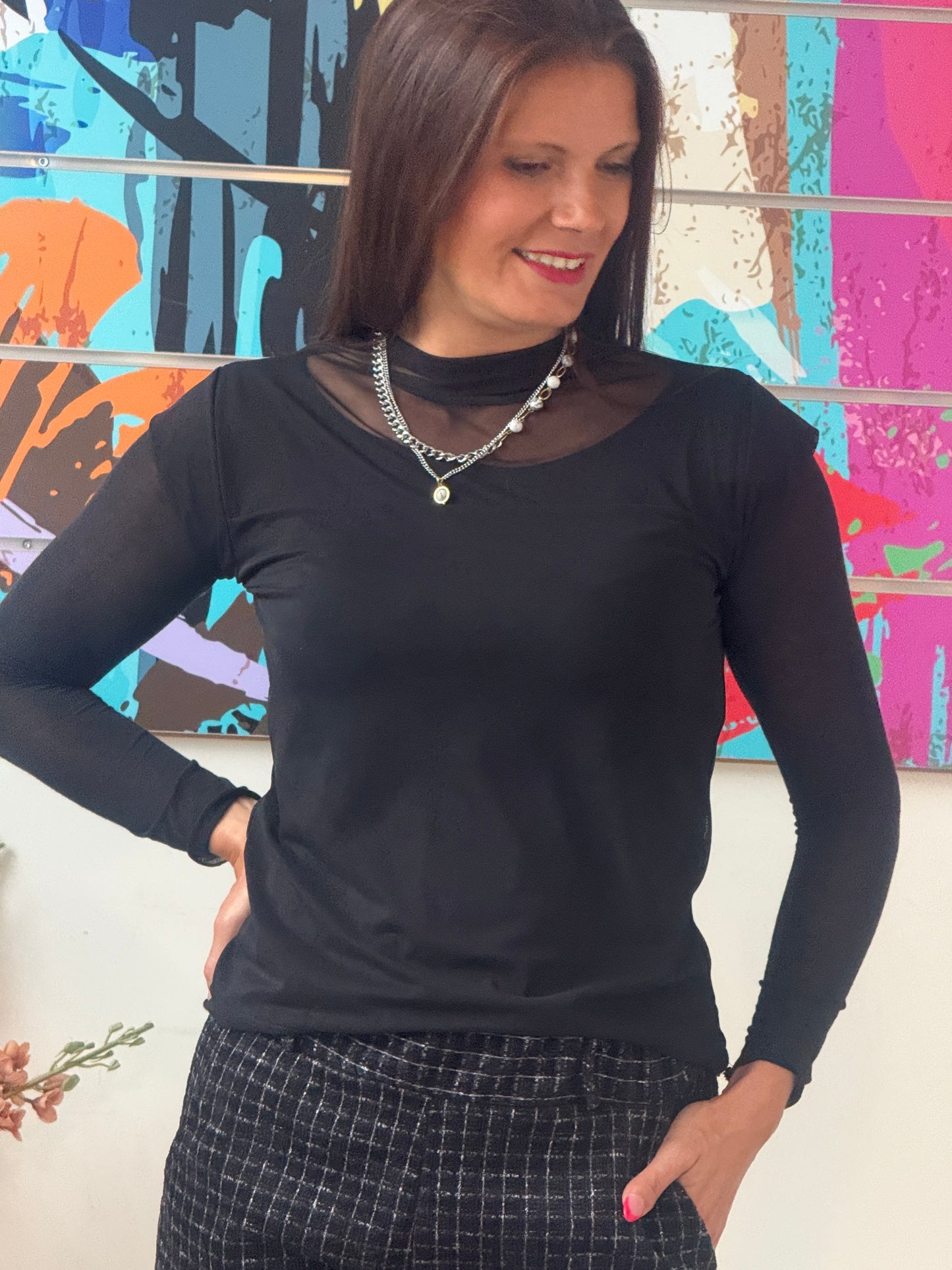 Blouse Théodora noire