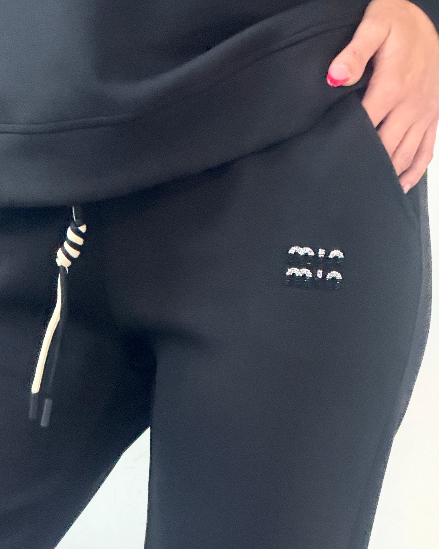 Ensemble Marguerite noir