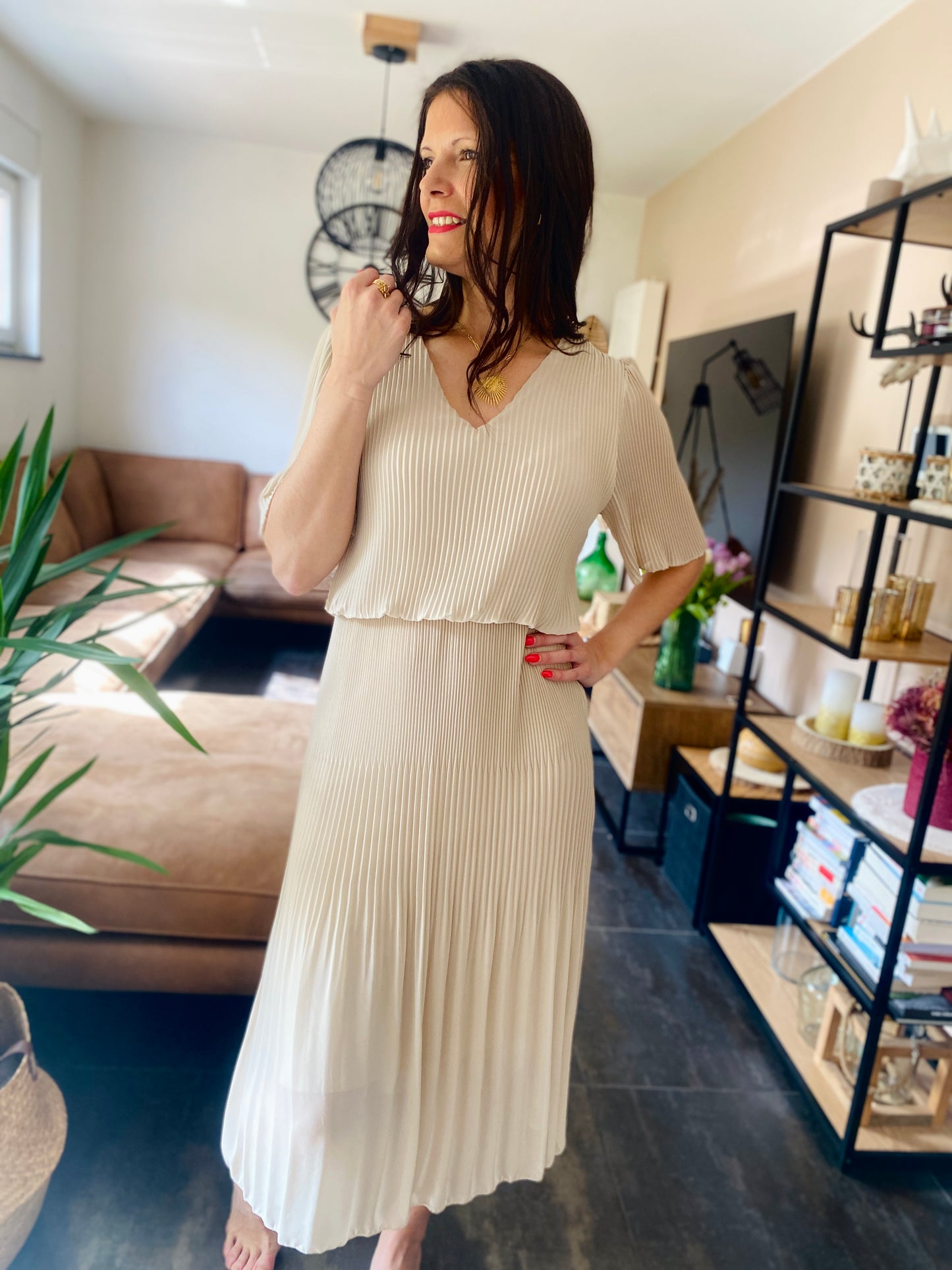 Robe Linda beige