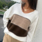 Pull Izak blanc