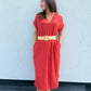 Robe longue Sohane Terracota