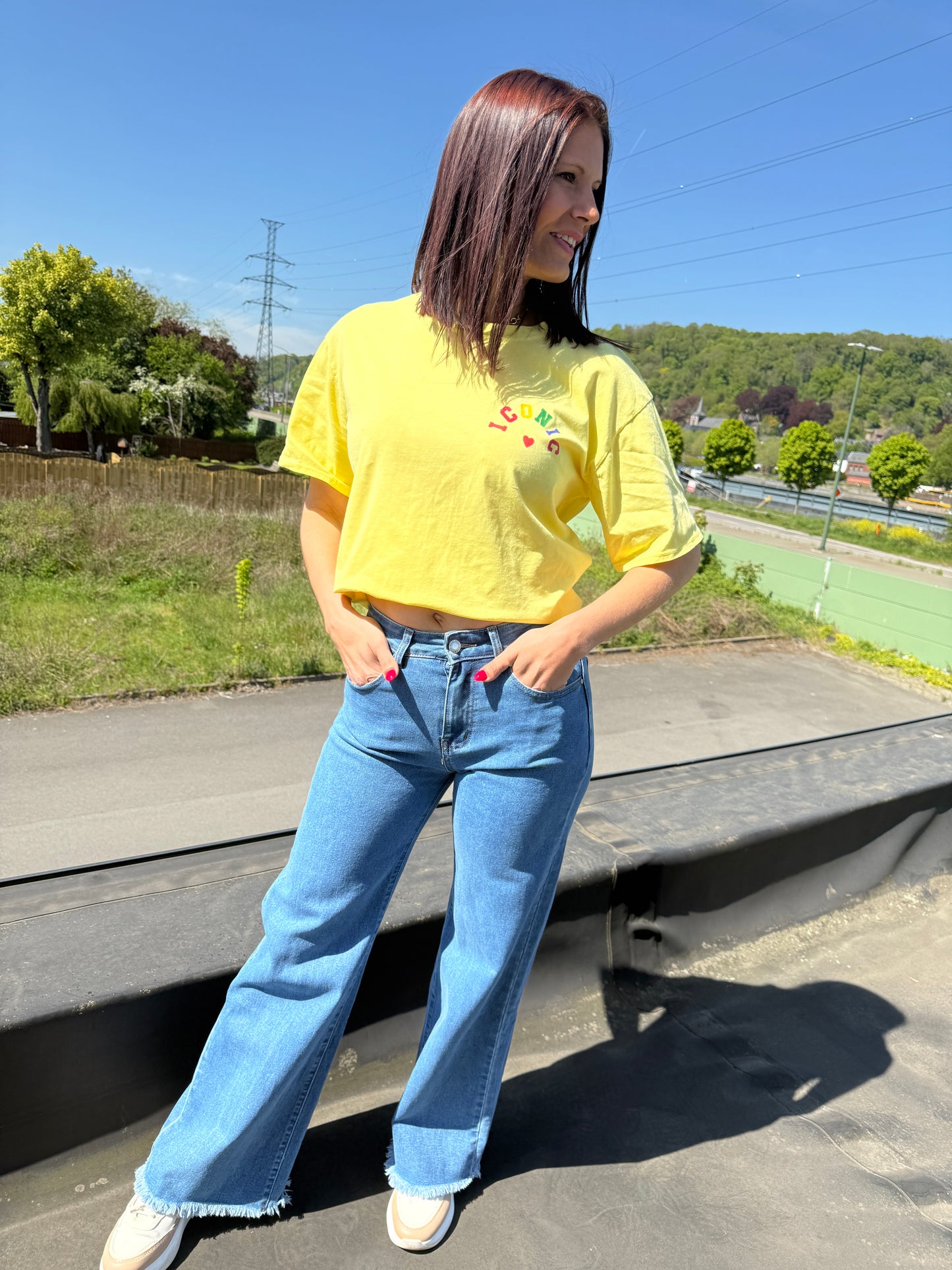 T-shirt Malika jaune
