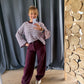 Pull Manille bordeaux