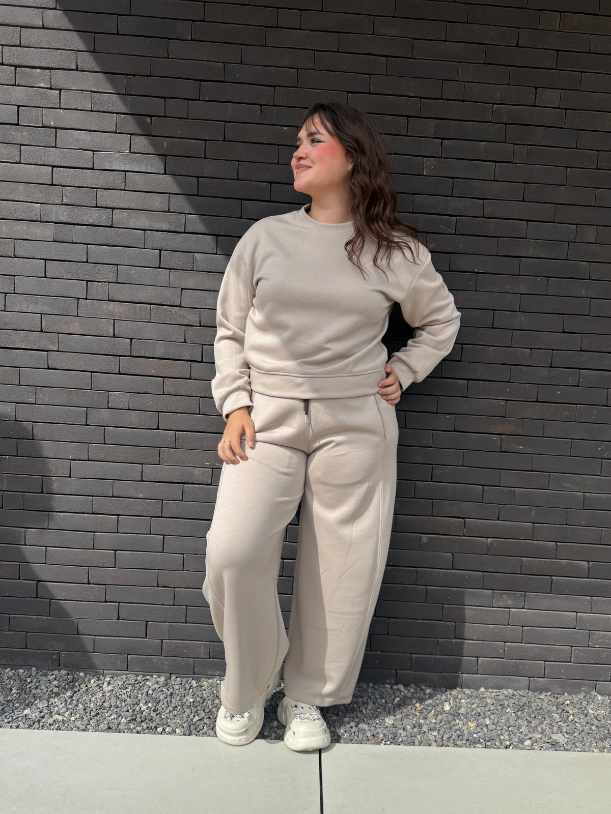 Pantalon Brenda beige