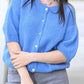 Gilet Cosy bleu azur