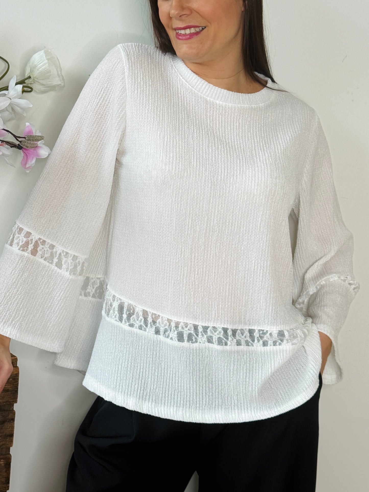 Blouse Monica blanc