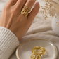 Bague Vérone doré