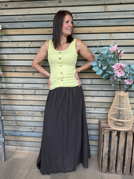 Top Leslie jaune
